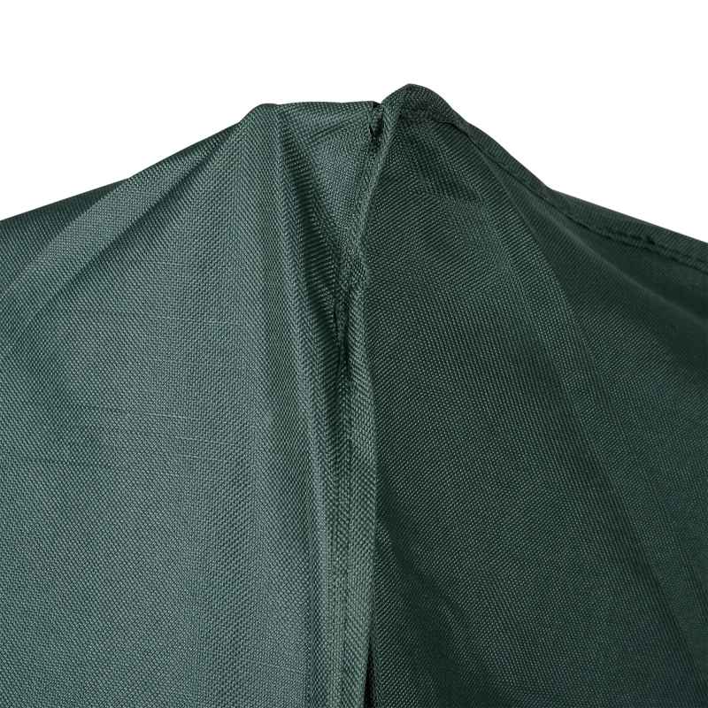Outsunny 3 Seater 600D Oxford Patio Swing Chair Cover Outdoor Garden Furniture Rain Protection Protector Waterproof Anti-UV, 205 x 124 x 164cm, Deep Green