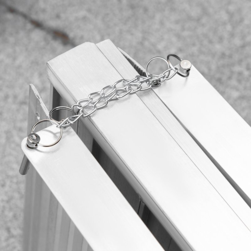 HOMCOM Folding Aluminum Wheelchair Ramp Portable Assist Suitcase Access Aid Disabled 6ft