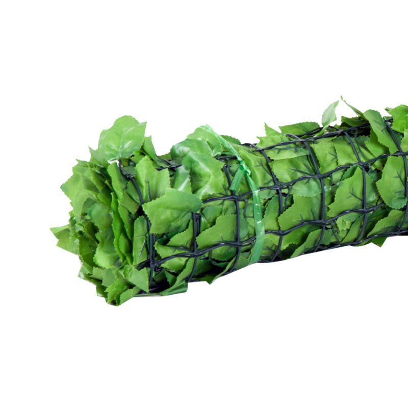 Outsunny 3 X 1m Artificial Plant Wall Panels, Artificial Wall Foliage with Ivy Leaves, Privacy Screen Greenery Grass Wall For Garden Balcony