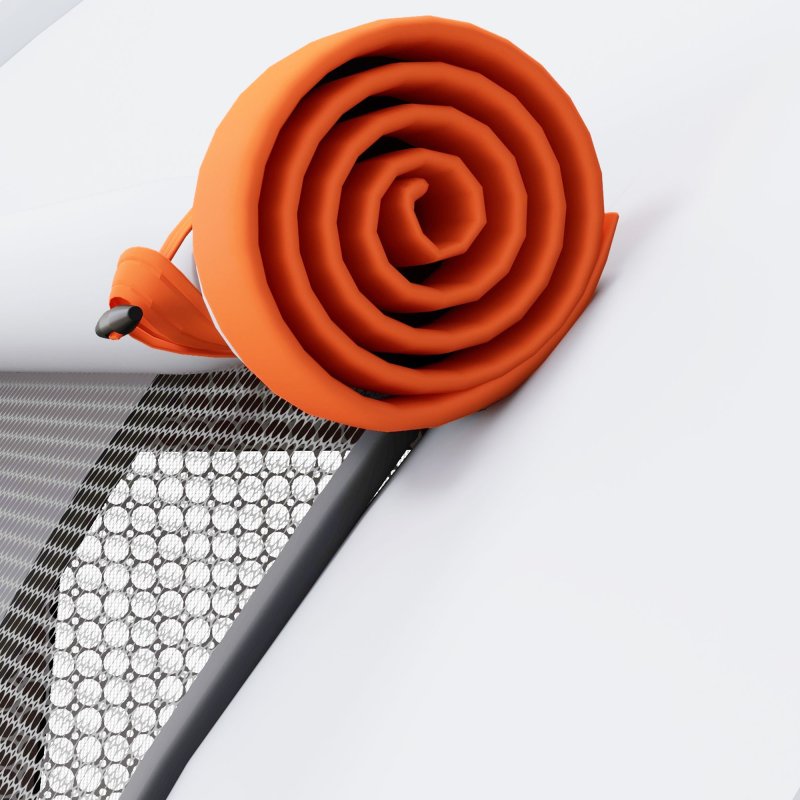 Outsunny 5-6 Man Camping Tent, 3000mm Waterproof Tunnel Family Tent Shelter with Bedroom and Adjustable Living Room, Easy Setup with Carry Bag, Cream and Orange