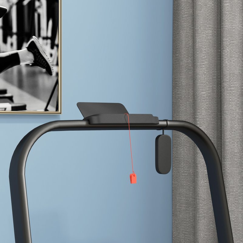 SPORTNOW 2.5HP Folding Treadmill Walking Pad, 1-6km/h Under Desk Treadmill, with Remote Control, LED Display and Phone Holder for Home Gym Office, No Assembly, Orange