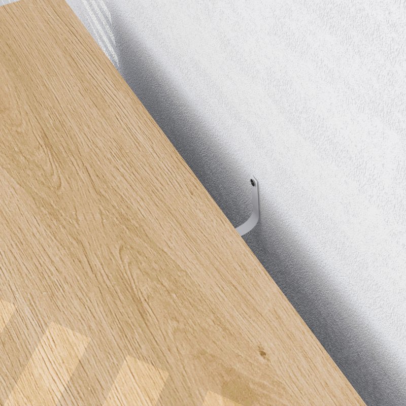 HOMCOM Bathroom Storage Unit, Bathroom Storage Cabinet, Freestanding Bathroom Cabinet with Open Compartments and Double Doors