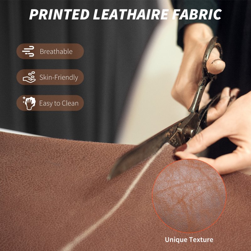 HOMCOM Executive Office Chair, Leathaire Reclining Computer Desk Chair with Lumbar Support Pillow, Built-in Headrest, High Back, Footrest, Silent Swivel Wheels, Armrest for Home, Dark Brown