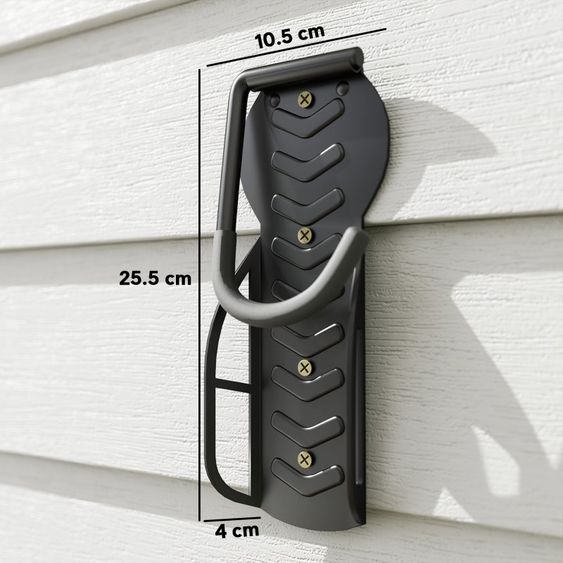 SPORTNOW 4 Pack Bike Rack, Wall Mounted Bicycle Hanger Hook, Foldable Garage Bike Wall Rack, Bicycle Storage Holder for Indoor Outdoor Use