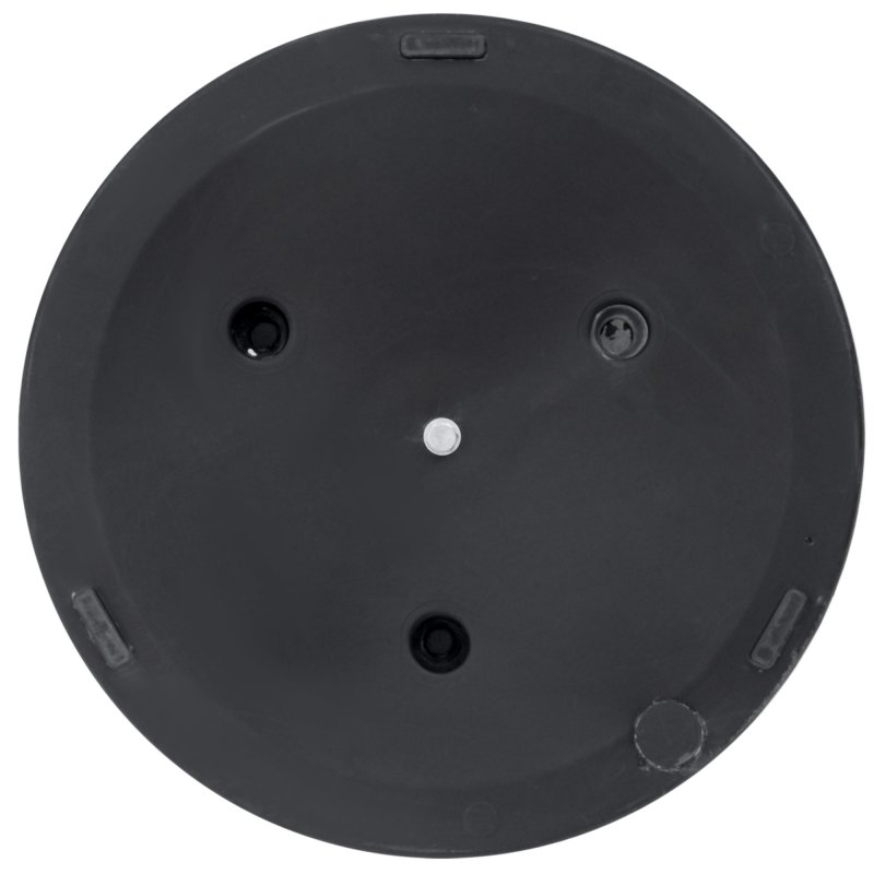 Outsunny 14kg Round Cement Parasol Base Umbrella Weight Stand Holder Fits 35mm, 38mm, 48mm Pole for Patio Outdoor Garden - Black