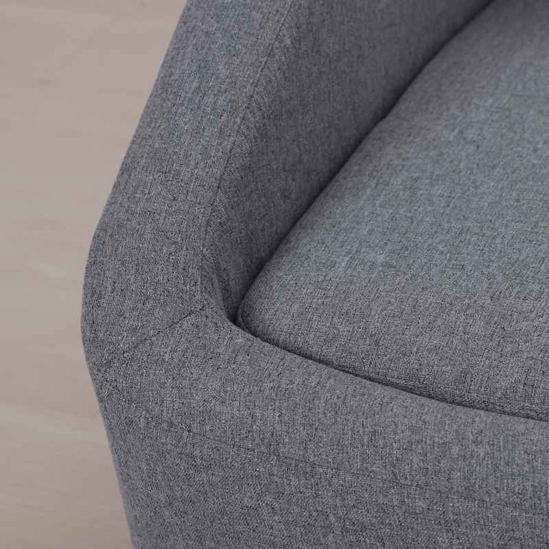 PawHut Dog Sofa Bed, Cat Sofa, Dog Couch w/ Soft Cushion, Removable and Washable Cover, for Small, Medium and Large Dogs, 95 x 63 x 39cm - Grey