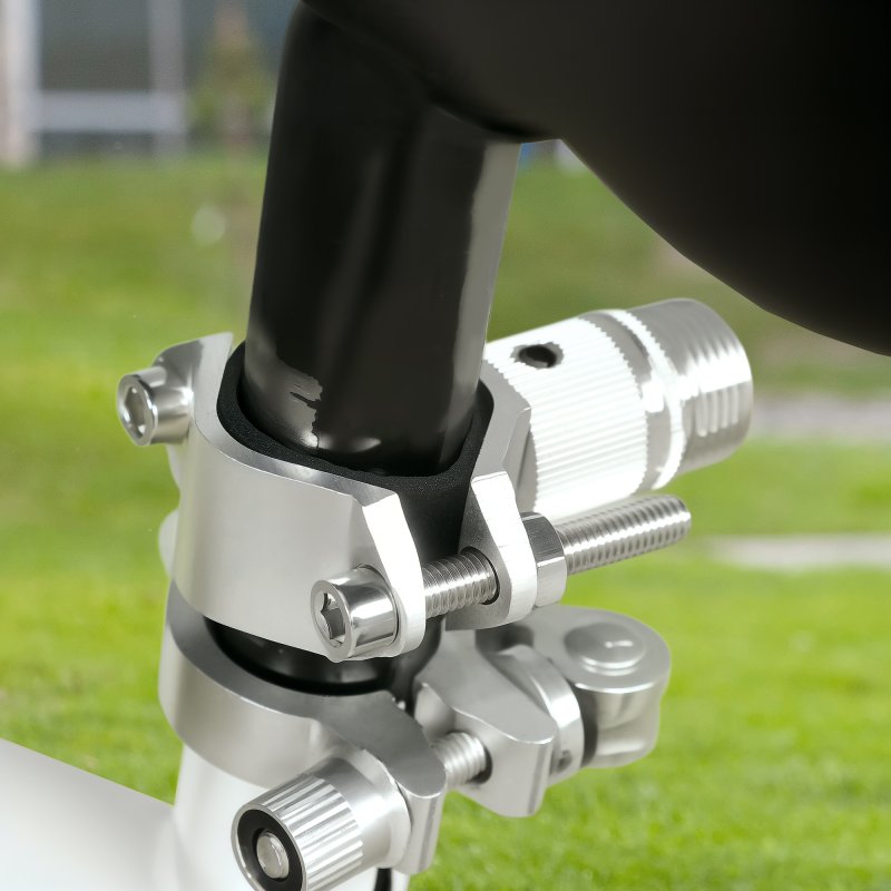 PawHut Dog Lead for Bicycle, Dog Bicycle Exerciser Leash Easy Installation Removable, Hands Free Dog Bike Leash for Cycling, Training, Jogging, Black