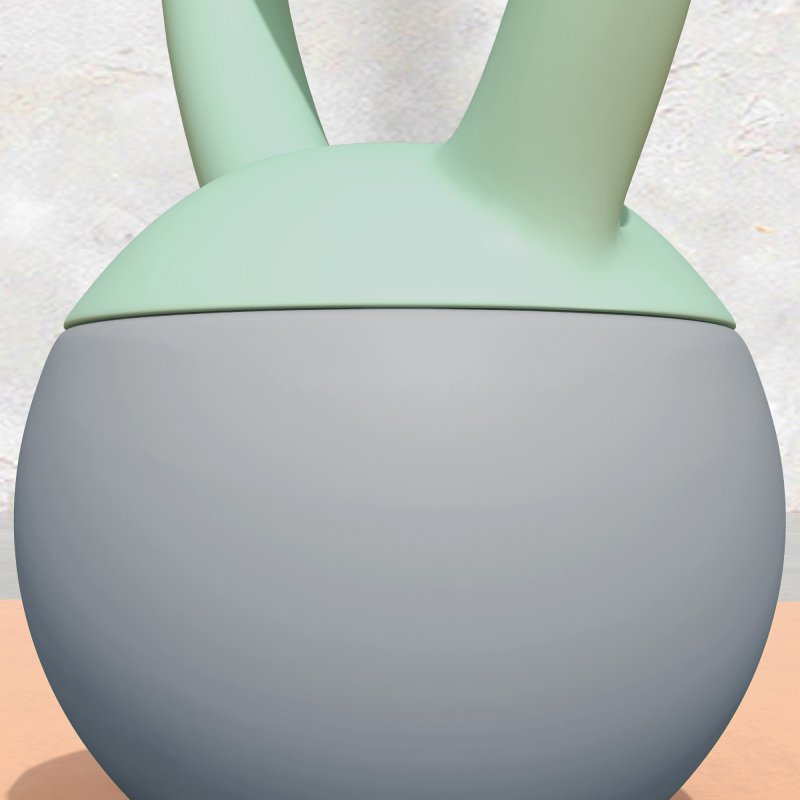 SPORTNOW Soft Kettlebell, 6kg Kettle Bell with Non-Slip Handle for Home Gym Weight Lifting and Strength Training, Grey and Green