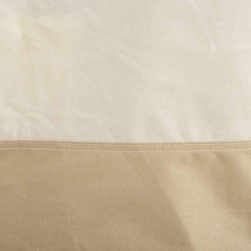 Outsunny BBQ Cover for Rectangular Gas Grill, 300D Oxford Fabric Barbecue Covers, Waterproof UV Protection Rip-Proof, with Windproof Buckles, Beige, 188 x 71 x 125cm