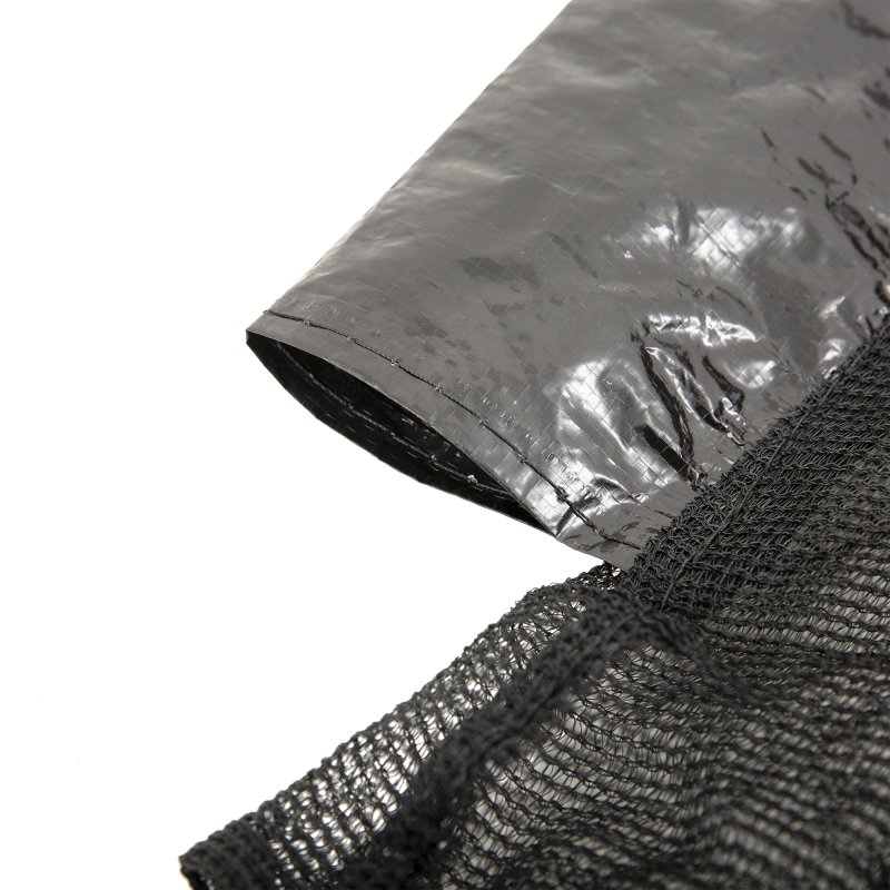 HOMCOM 13ft Trampoline Net Replacement Safety Net Enclosure Net Spare w/ 8 Poles