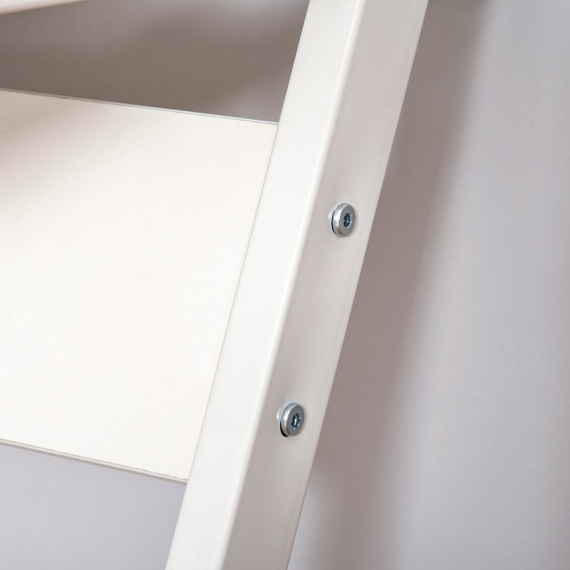 HOMCOM Movable Computer Desk with 4 Moving Wheels Sliding Keyboard Tray Home Office Workstation 