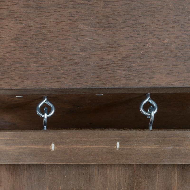 PawHut Indoor Rabbit Cages Guinea Pig Hutch, with Openable Roof, Wheels, Indoor Enclosed Run with No-Leak Tray, Brown