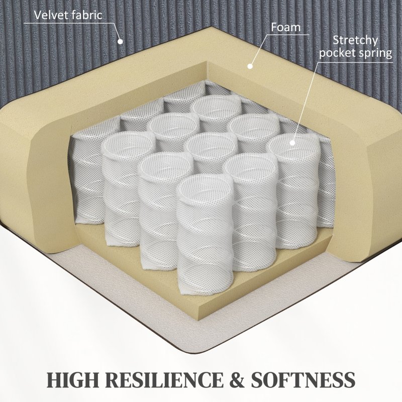 HOMCOM Power Lift Recliner Chair for Elderly, Patchwork Design Oversized Electric Riser and Recliner Armchair for Living Room with Remote Control, USB Port and 2 Side Pockets, Dark Grey