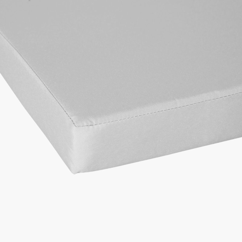 Outsunny Outdoor Seat Cushion Pads for Rattan Furniture, 3 PCs Garden Furniture Cushions, Grey