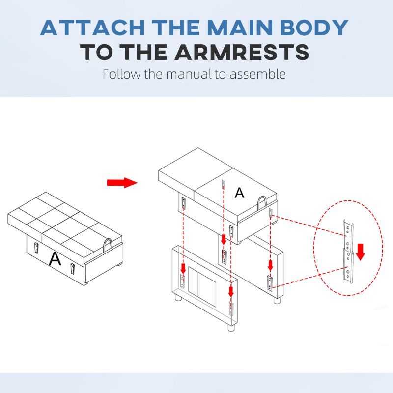 HOMCOM Compact Single Chair Bed, Pull Out Bed, Convertible Sleeper Chair with Adjustable Backrest, Pillow, Side Pockets for Home Office, Bedroom, Living Room