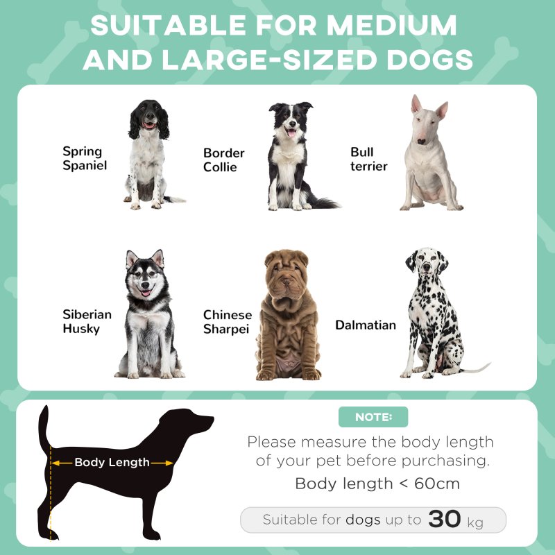 PawHut Cooling Raised Dog Bed, Elevated Pet Bed with Breathable Mesh, UV Protection Canopy, Foot Pads, for Indoor Outdoor, Medium, Large Dogs, 91 x 76 x 89cm - Light Grey