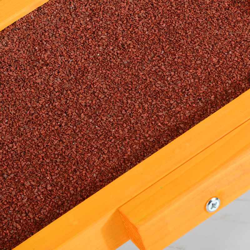 PawHut Wooden Pet Seesaw for Big Dogs, Agility Training Equipment for Dogs with Anti-Slip surface, 180 x 30 x 30cm - Natural