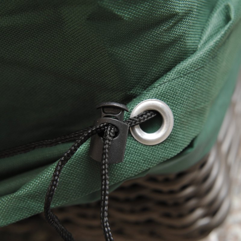 Outsunny Outdoor Garden Furniture Cover Waterproof, Anti-UV 600D Heavy Duty Oxford Fabric Patio Furniture Cover for Rectangular Sofa Table Set, 135 x 135 x 75 cm