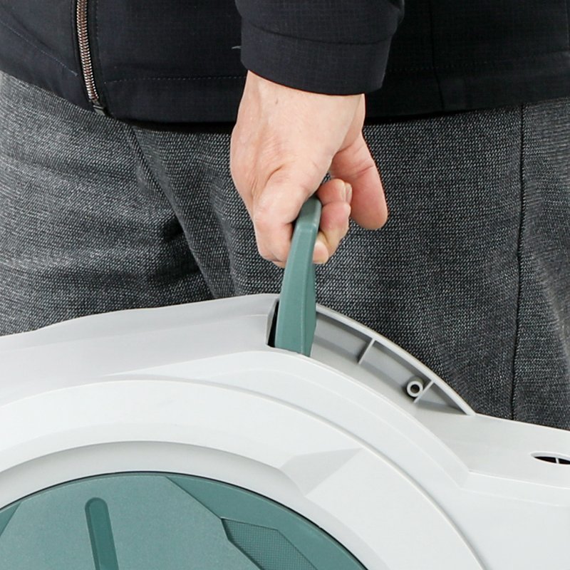 Outsunny Retractable Hose Reel Wall Mounted, 30+2m Garden Hose Pipe Reel with Lock, Auto Rewind, 7 in 1 Spray Nozzle, Includes Wall Fixings, 180?? Swivel, Outdoor Watering, Grey