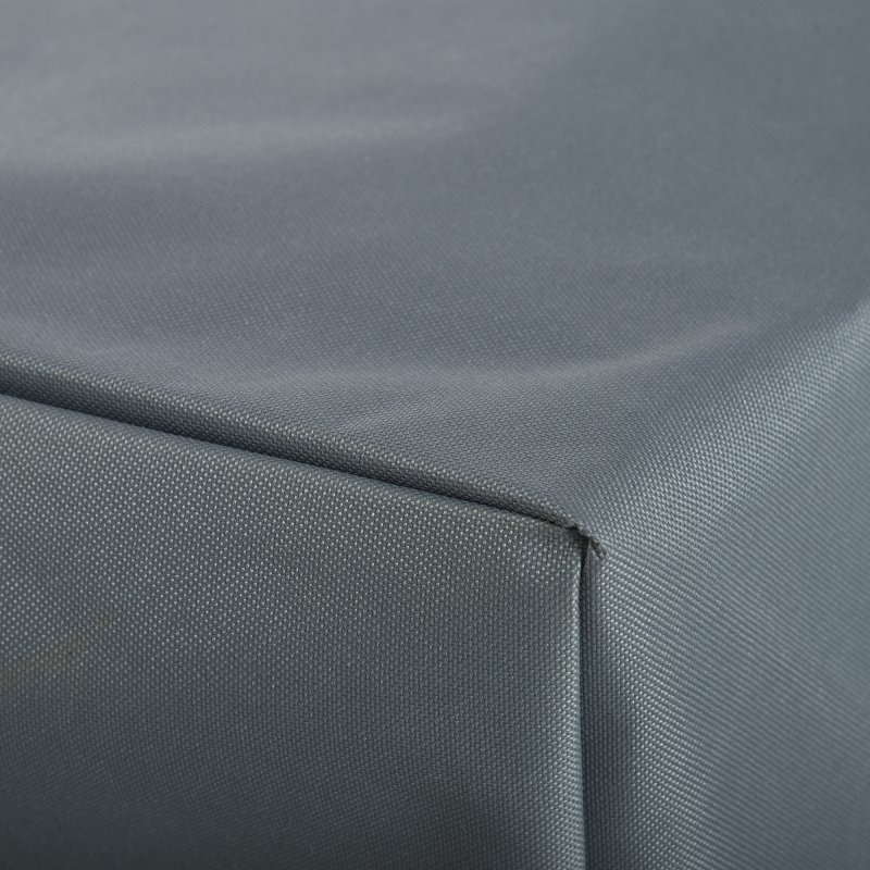 Outsunny Rectangular Patio Garden Furniture Cover Waterproof for 3 Seater Sofa Bistro Set, UV Resistant Protection 600D Oxford Fabric Rattan Lounge Clean Cover, 190 x 72 x 76cm