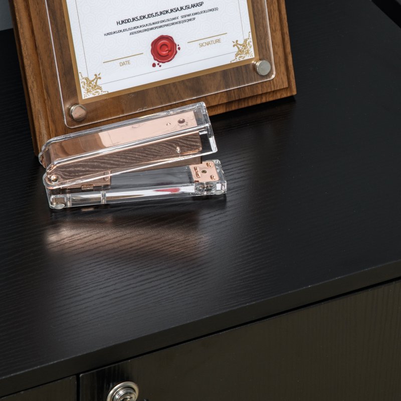 Vinsetto Filing Cabinet with Locking Doors & Shelves, 2-Tier Lockable Storage Cabinet with 2 Keys for Home Office, 80W x 40D x 80H cm, Black