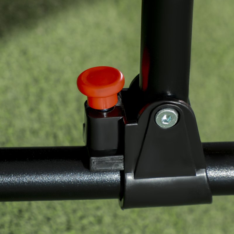 Outsunny Garden Rocking Chair Folding Outdoor Adjustable Rocker Zero-Gravity Seat with Headrest Camping Fishing Patio Deck, 95 x 64 x 106 cm - Beige