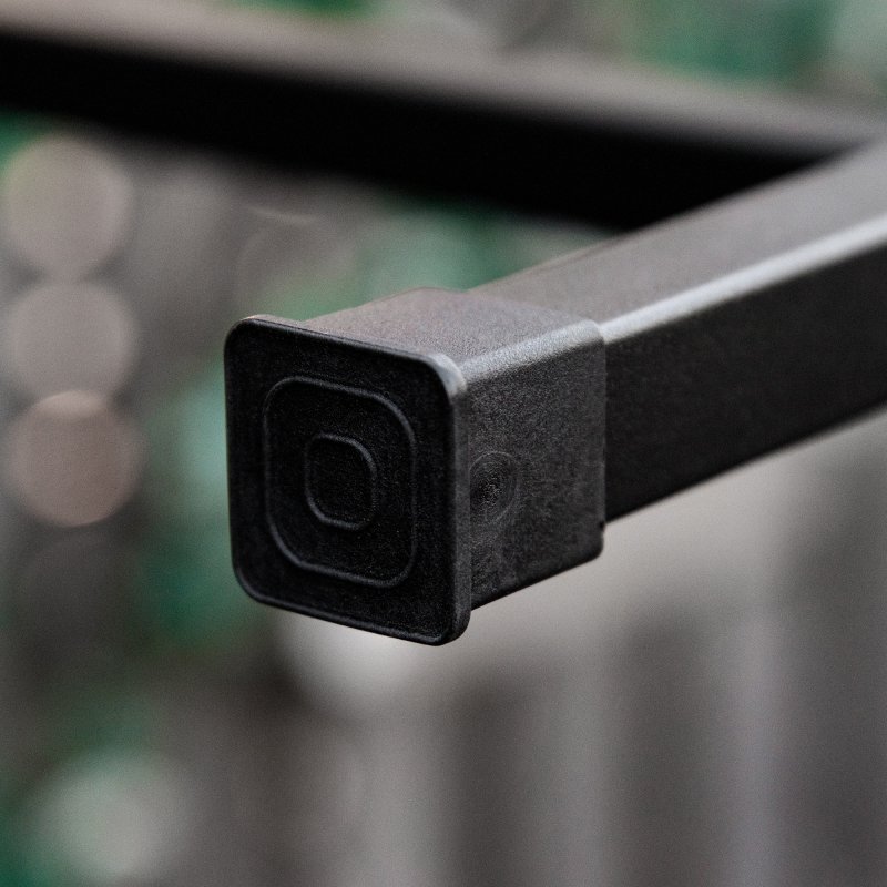 Outsunny Metal Garden Bench with Arch Arbour, Outdoor Patio Loveseat Bench Seat with Rose Trellis Pergola Climbing Plant Archway Tubular - 154L x 60W x 205Hcm