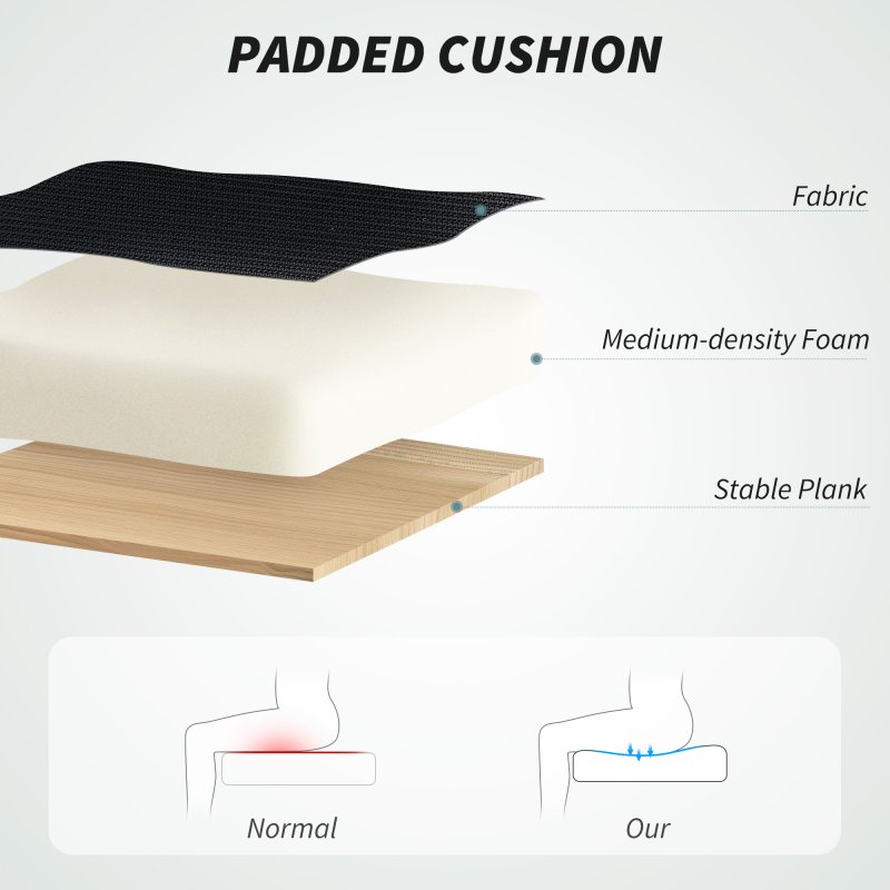 HOMCOM Executive Office Chair, Ergonomic Mesh High Back Desk Chair with Flip-up Armrest, Rotatable Headrest, Adjustable Lumbar Support for Home Study, Black