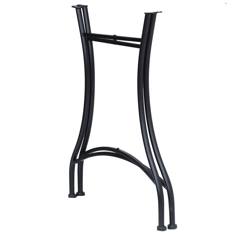 Outsunny 60 cm Mosaic Garden Table, Small Round Outdoor Side Table with Ceramic Top, Plant Stand for Patio, Balcony, Blue and White