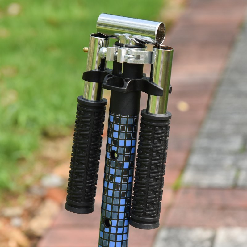 HOMCOM Kids Scooter, 2 Wheel Foldable Stunt Scooter with Adjustable Handles for 6 Years+, White