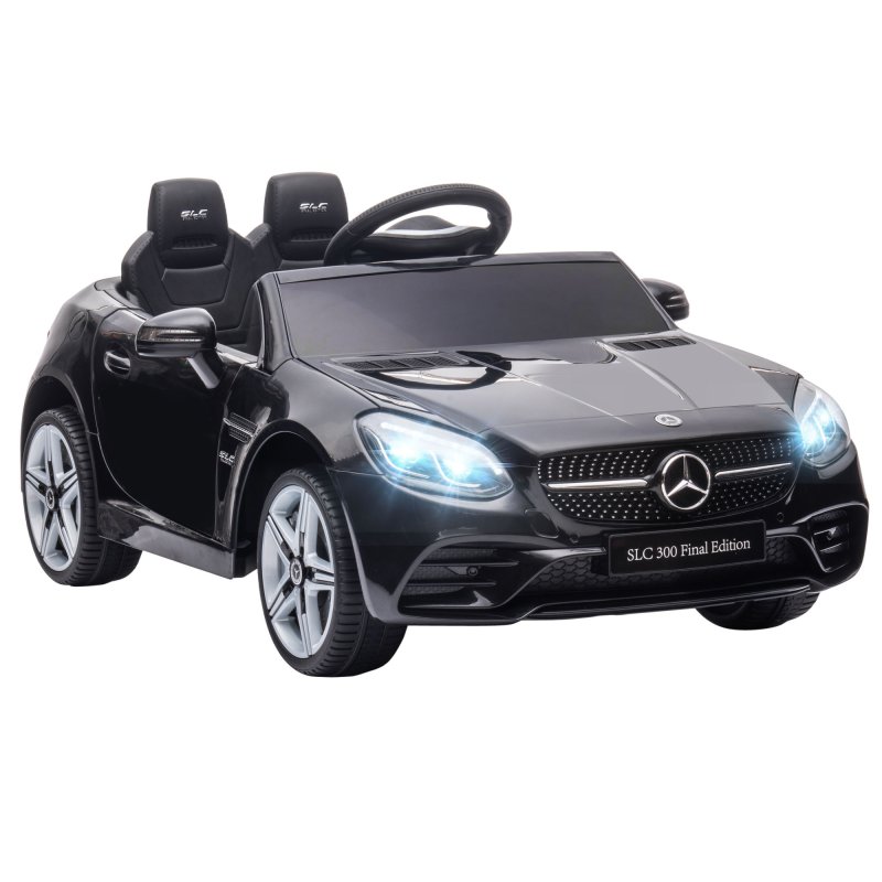 AIYAPLAY Benz SLC 300 Licensed 12V Electric Car for Kids, Kids