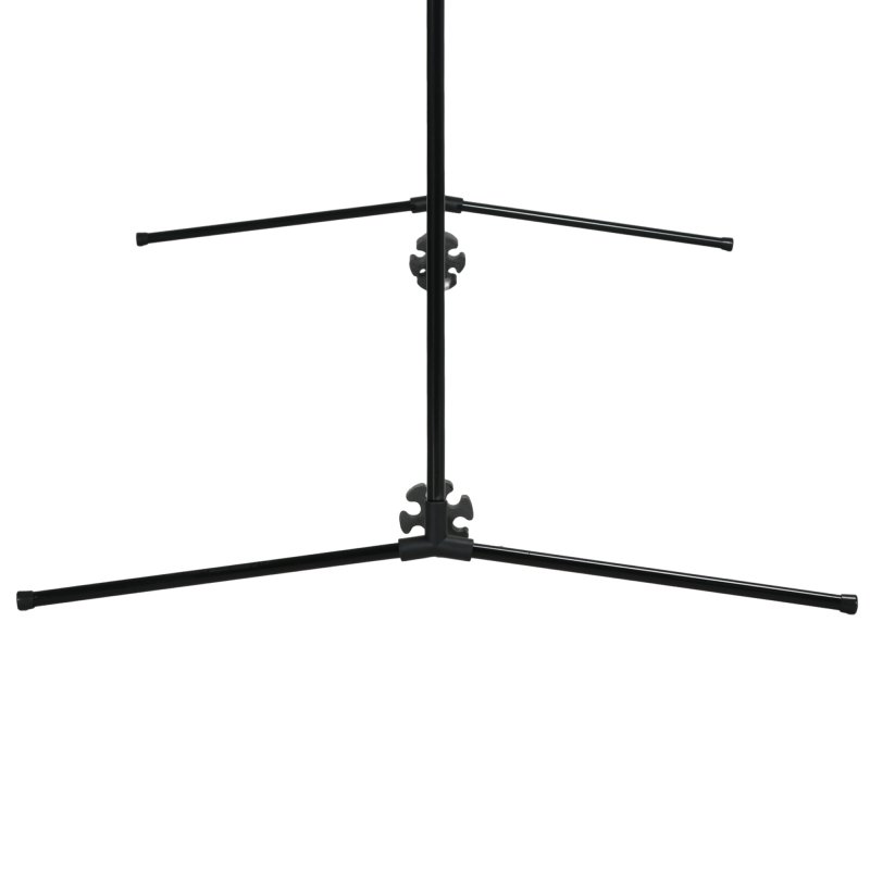 SPORTNOW 3(m) Badminton Net, Foldable Height Adjustable Outdoor Sports Net with Carry Bag, for Tennis, Badminton, Pickleball, Volleyball, Black and Yellow