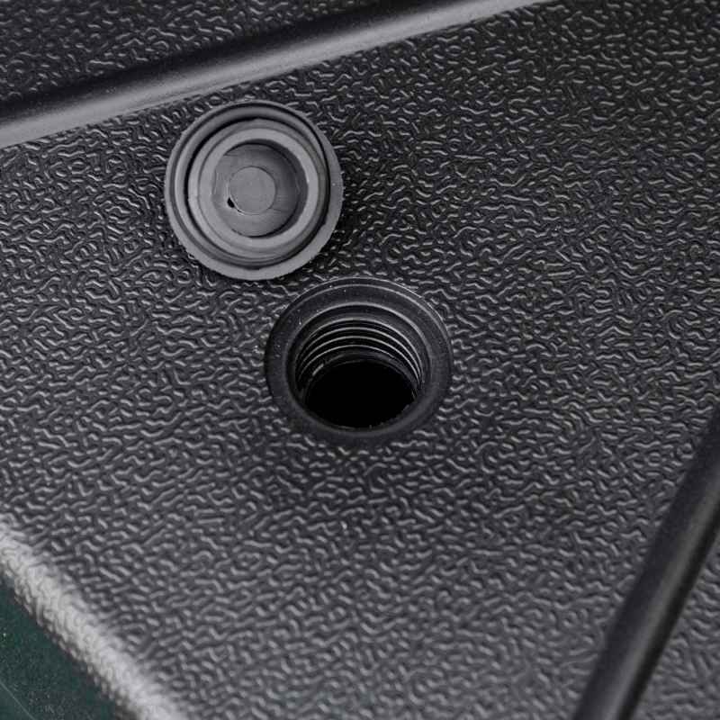 Outsunny Octagonal Garden Parasol Base Holder Outdoor Market Umbrella Stand Weights, Up to 28kg Water Filled or 40kg Sand Filled, Black