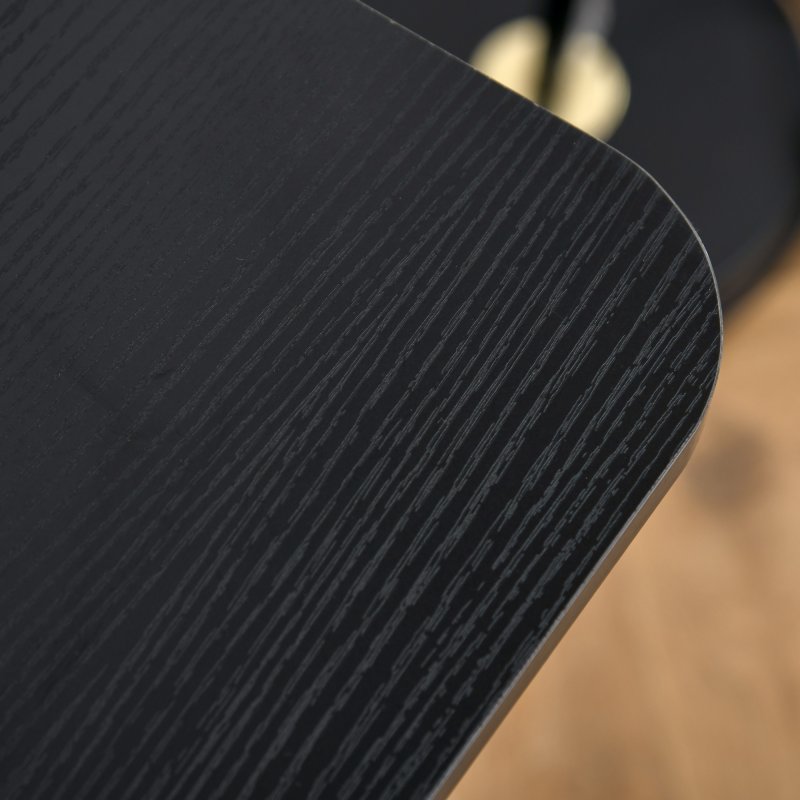 HOMCOM Writing Desk Computer Table Home Office PC Laptop Workstation Storage Shelf 84L x 45W cm