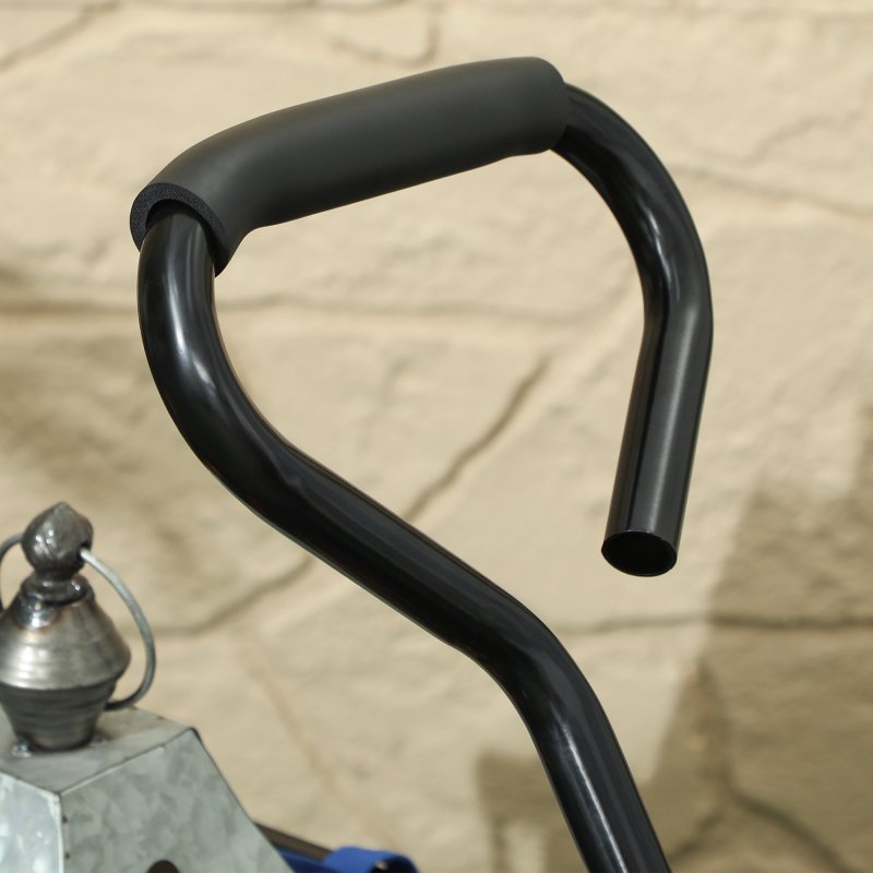 Outsunny Garden Trolley Cart, Heavy Duty Festival Trolley with Removable Liner, Quick-Release Sides, 10