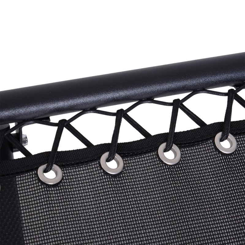 Outsunny Folding Zero Gravity Chairs, 3 Pieces Adjustable Sun Lounger and Table Set with Cup Holder and Headrest, Patio Bistro Set with Reclining Garden Chairs for Outdoor, Black