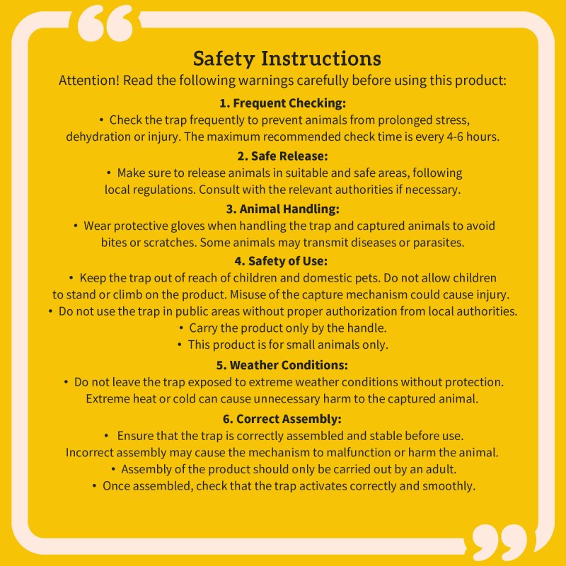 PawHut Two-Door Live Trap for Small Animals, Outdoor and Indoor Animal Trap for Rat, Mice, 100 x 25 x 28cm - Dark Green