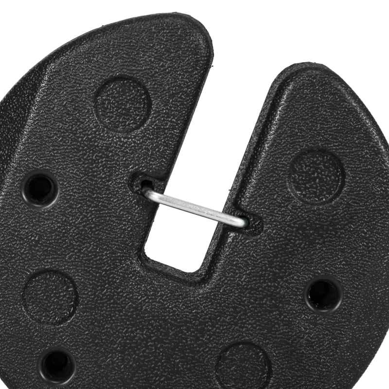 Outsunny Gazebo Weights Set of 4, 12KG Weights for Gazebo Legs with Reinforce Pins and Carry Belt, for Gazebos Shelters Marquees Tents