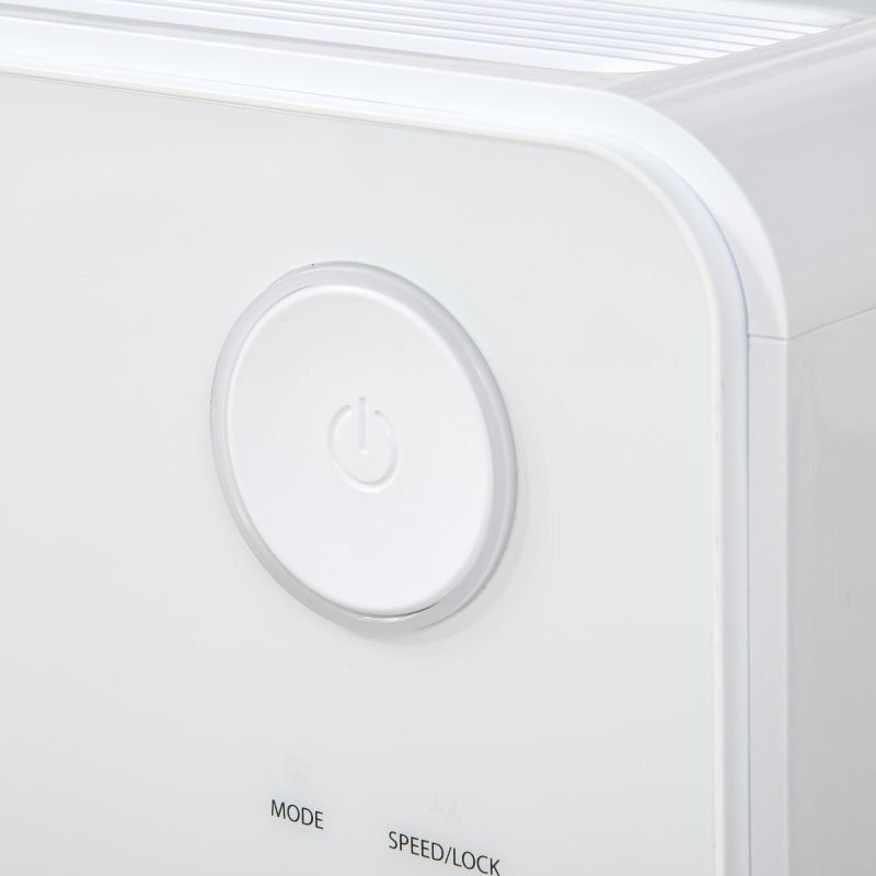 HOMCOM 12L/Day Dehumidifier for Home, Laundry Room, Bedroom, Basement, Electric Moisture Air De-Humidifier with 4 Modes, Continuous Drainage, 24H Timer, Digital Humidity Display