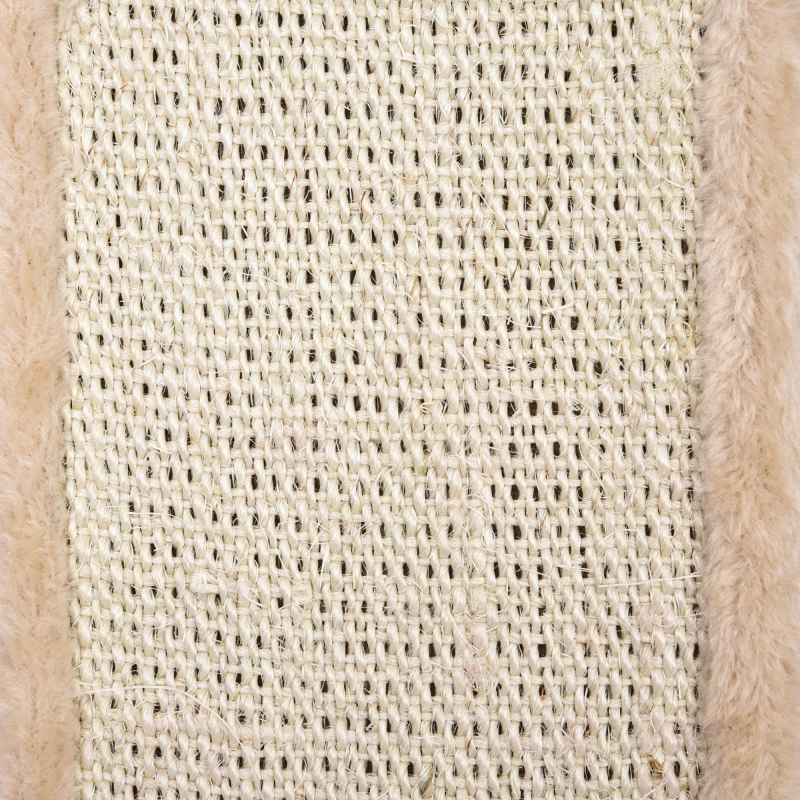 PawHut Corner Cat Tree for Indoor Cats, Kitten Tower with Scratching Post House Ladder Toy - Beige