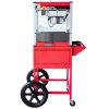 8oz Commercial Popcorn Machine with Cart Electric Cinema Popper
