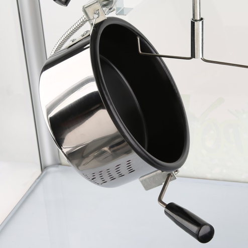 Commercial 8oz Electric Popcorn Machine Stainless Steel 1.43kW