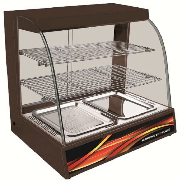 Black Warming Showcase Food Display & Heat Preservation Solution