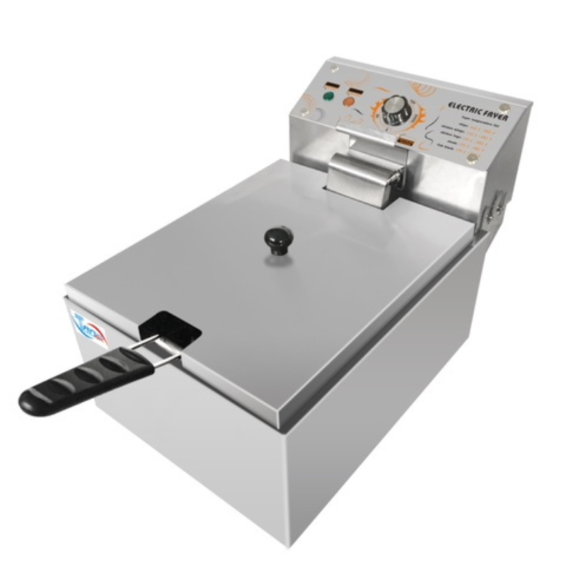 Commercial Single Tank Deep Fryer Electric Stainless Steel