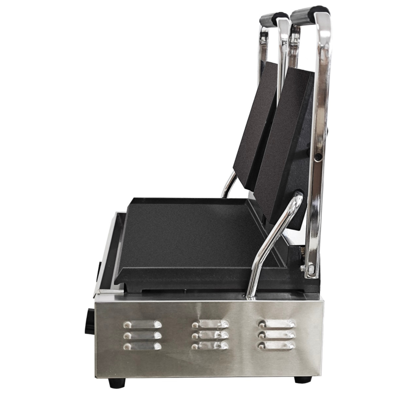 Commercial Double Contact Grill Panini Press Sandwich Grill Flat
