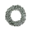 Snow Effect Christmas Wreath (50cm)