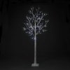 Pre-Lit Christmas White Birch Tree with 180cm/6ft height and 80 Cool Ice White Micro Led