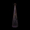Christmas 4m LED Maypole Pyramid Tree with 1,374 White/Warm White LEDs & Star