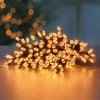Christmas String Lights 1000 Vintage Gold leds & 100m long - Battery Operated With Timer and Multi Function (Indoor or Outdoor)