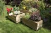 Cordoba Set of 3 Solidwood Garden Planters
